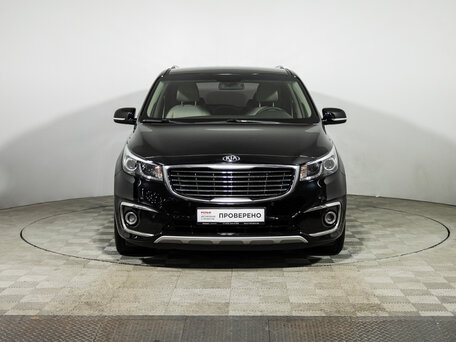 2017 Kia Carnival III, чёрный, 2269585 рублей, вид 2