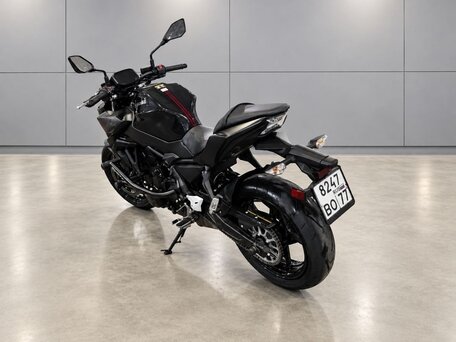 2021 Kawasaki Z 650, чёрный, 740000 рублей, вид 2