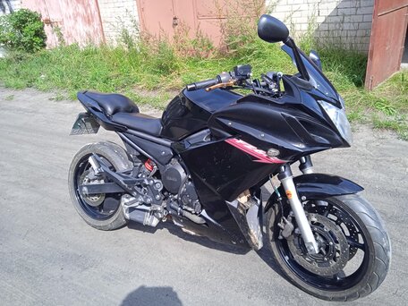 2009 Yamaha FZ6, чёрный, 360000 рублей, вид 3
