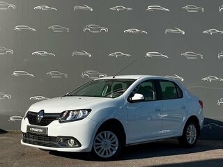 2015 Renault Logan II, белый, 819700 рублей, вид 1