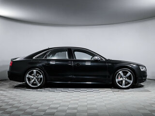 2013 Audi S8 III (D4), чёрный, 3091195 рублей, вид 4