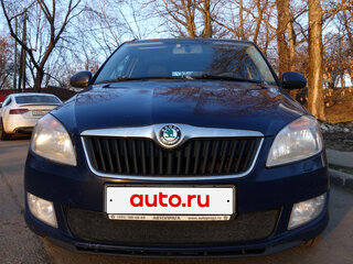 2011 Skoda Fabia II Рестайлинг, синий, 630000 рублей, вид 5