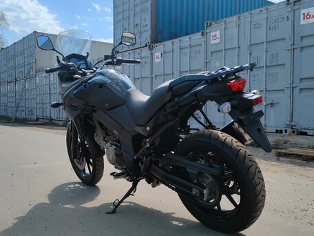 2019 Suzuki V-Strom DL 650, чёрный, 695000 рублей, вид 3