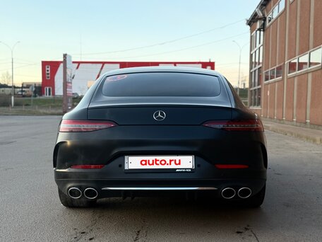 2021 Mercedes-Benz AMG GT 4-Door Coupe 43 I, чёрный, 7395000 рублей, вид 2