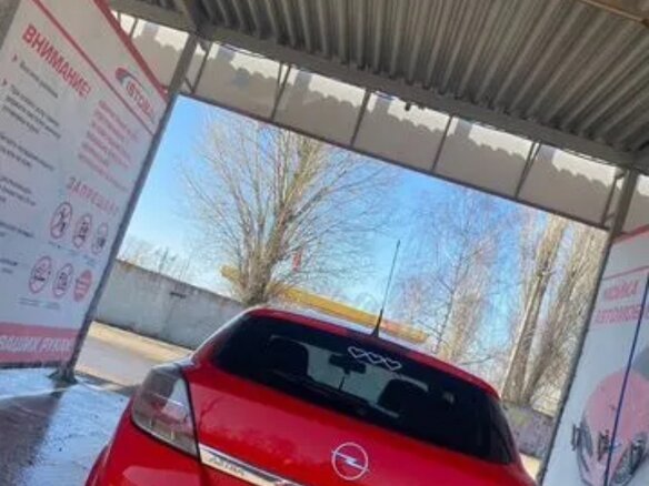 2007 Opel Astra GTC H Рестайлинг, красный - вид 1