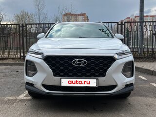 2018 Hyundai Santa Fe IV, белый, 2590000 рублей, вид 2