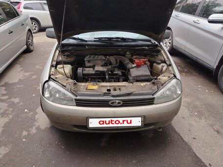 2011 Lada (ВАЗ) Kalina I, бежевый, 130000 рублей, вид 4