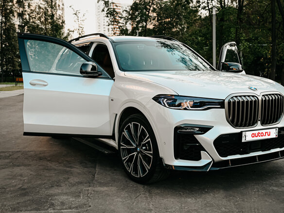 2019 BMW X7 M50d I (G07), белый, 7500000 рублей - вид 7