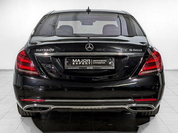 2018 Mercedes-Benz Maybach S-Класс 560 I (X222) Рестайлинг, чёрный, 4750000 рублей - вид 6