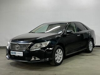 2012 Toyota Camry VII (XV50), чёрный, 1199000 рублей, вид 1