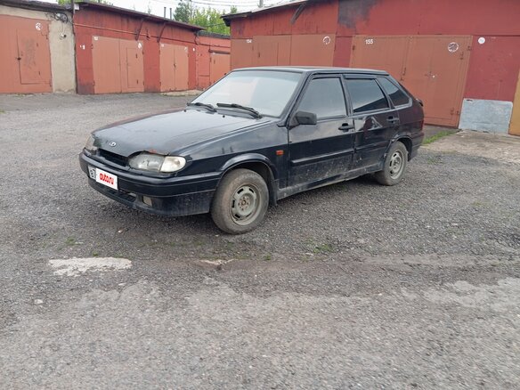 2009 Lada (ВАЗ) 2114, чёрный