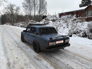 1989 Lada (ВАЗ) 2107, синий, 160000 рублей, вид 4