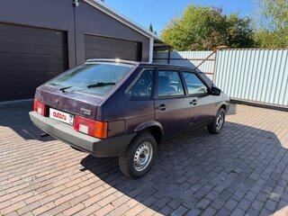 1998 Lada (ВАЗ) 2109, фиолетовый, 107000 рублей, вид 3