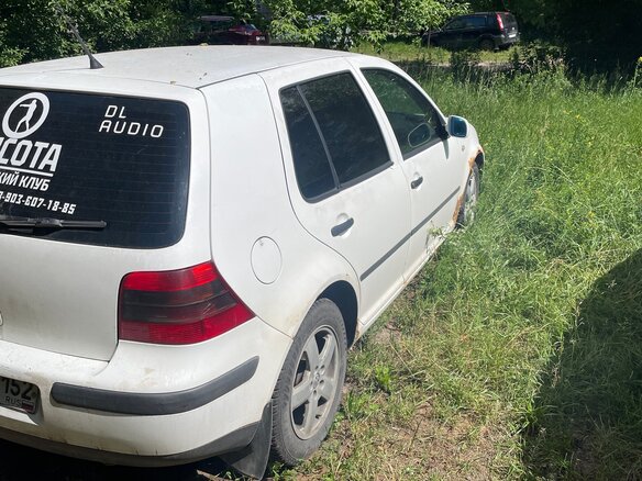 2000 Volkswagen Golf IV, белый, 187000 рублей - вид 5