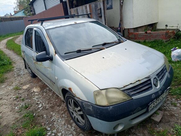 2005 Renault Logan I, серый