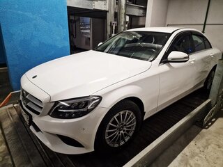 2019 Mercedes-Benz C-Класс 180 IV (W205) Рестайлинг, белый, 3500000 рублей, вид 2
