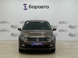 2019 Volkswagen Polo V Рестайлинг, коричневый, 1430000 рублей, вид 2