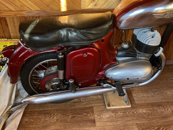 1960 Jawa 350/360, красный, 380000 рублей - вид 39