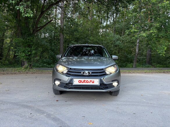 2019 Lada (ВАЗ) Granta I Рестайлинг, серебристый, 530000 рублей