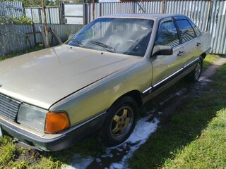 1985 Audi 100 III (C3), золотистый, 130000 рублей, вид 1