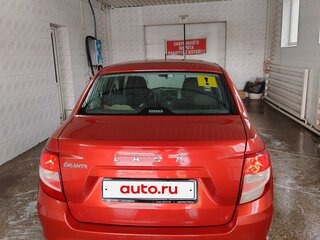 2019 Lada (ВАЗ) Granta I Рестайлинг, красный, 500000 рублей, вид 2