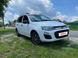 2014 Lada (ВАЗ) Kalina II, белый, 480000 рублей, вид 1
