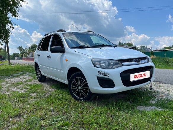 2014 Lada (ВАЗ) Kalina II, белый, 480000 рублей