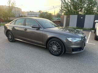 2015 Audi A6 IV (C7) Рестайлинг, серый, 2100000 рублей, вид 3
