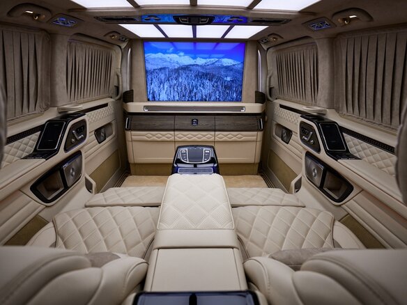 2026 Mercedes-Benz V-Класс Extra Long 300 d экстра длинный III (W447) Рестайлинг 2, чёрный, 37900000 рублей - вид 22