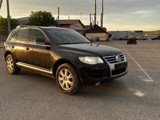 2007 Volkswagen Touareg I Рестайлинг, чёрный, 1190000 рублей, вид 5