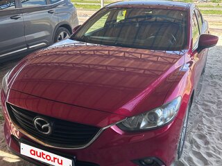 2016 Mazda 6 III (GJ) Рестайлинг, красный, 1700000 рублей, вид 4