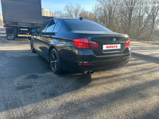 2016 BMW 5 серии 520d VI (F10/F11/F07) Рестайлинг, чёрный, 1550000 рублей, вид 5