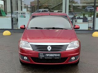 2011 Renault Logan I Рестайлинг, красный, 361000 рублей, вид 2
