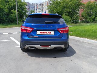 2021 Lada (ВАЗ) Vesta SW Cross I, синий, 1290000 рублей, вид 4