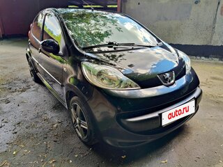 2008 Peugeot 107 I, чёрный, 439000 рублей, вид 2