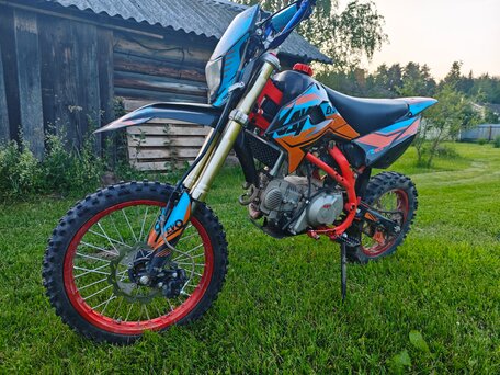 2024 Kayo Evolution YX140EM, оранжевый, 85000 рублей, вид 1