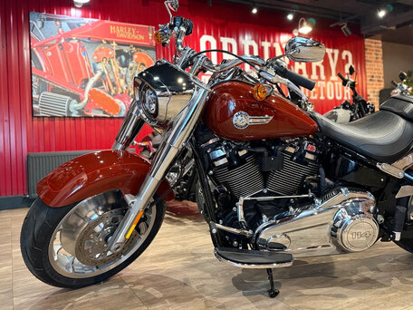 2024 Harley-Davidson Fat Boy, красный, 3400000 рублей, вид 5