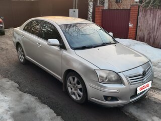 2006 Toyota Avensis II, серебристый, 650000 рублей, вид 3