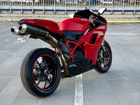 2010 Ducati 848, красный, 449000 рублей, вид 5