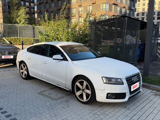 2009 Audi A5 I (8T), белый, 1350000 рублей, вид 1