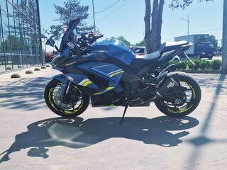 2019 Kawasaki Z 1000SX, голубой, 799000 рублей, вид 2