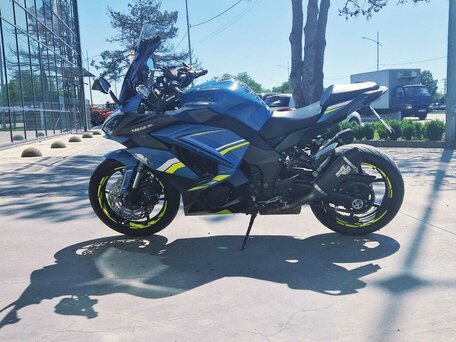 2019 Kawasaki Z 1000SX, голубой, 799000 рублей, вид 2
