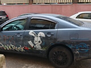 2006 Mitsubishi Galant IX Рестайлинг, серый, 450000 рублей, вид 4