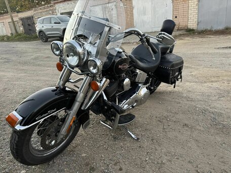 2005 Harley-Davidson Heritage Classic, чёрный, 880000 рублей, вид 4