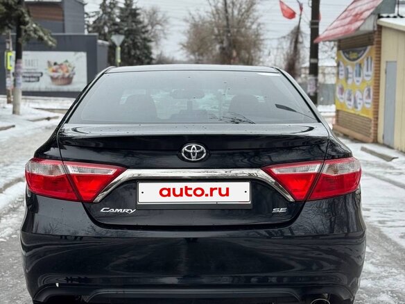 2014 Toyota Camry US Market VII (XV50) Рестайлинг, чёрный, 1470000 рублей - вид 4