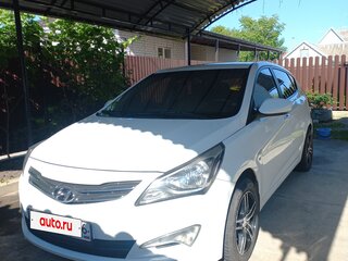 2015 Hyundai Solaris I Рестайлинг, белый, 1150000 рублей, вид 1