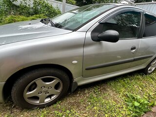 2007 Peugeot 206, серебристый, 170000 рублей, вид 3