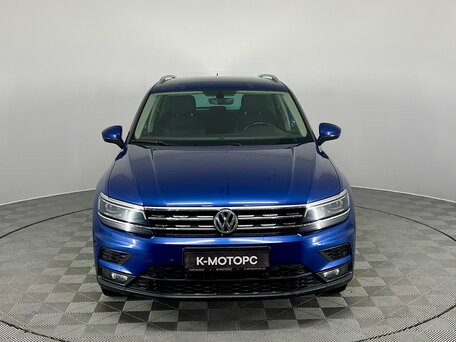 2018 Volkswagen Tiguan II, синий, 2480000 рублей, вид 3