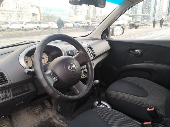 2007 Nissan Micra III (K12), красный, 575000 рублей - вид 9