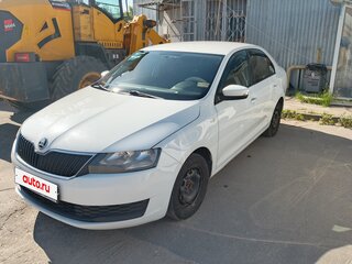 2018 Skoda Rapid I Рестайлинг, белый, 690000 рублей, вид 2